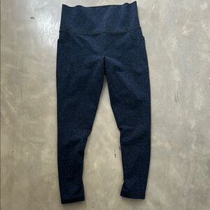 Athleta Blue High-Waisted Leggings